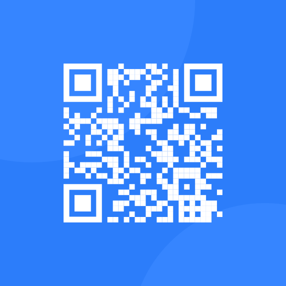 QR code that allows you you to visit frontend mentor site